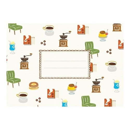 Furukawa Shiko Letter Set: Coffee Shop