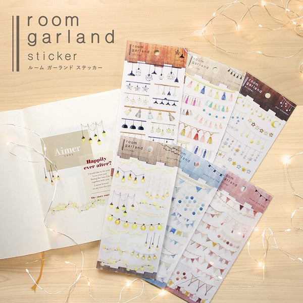 Mind Wave Room Garland Sticker: Ironlight