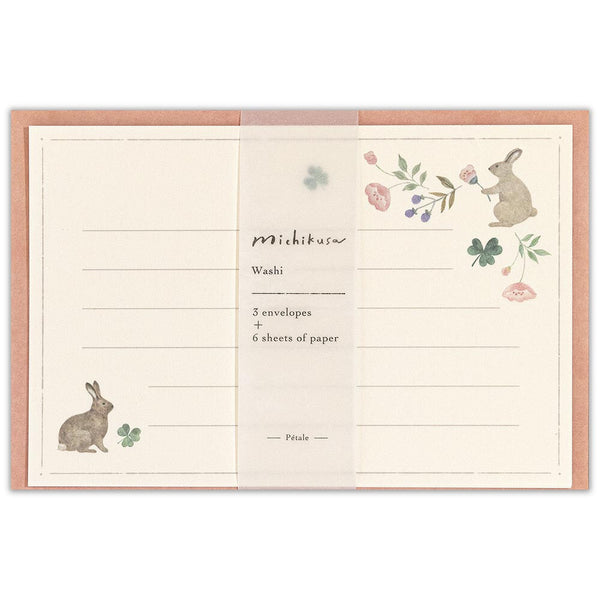 Michikusa Mini Letter Set: Petal