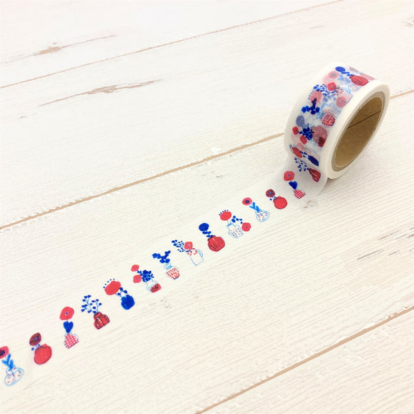 Papier Platz x Kurogoma Washi Tape: Vases