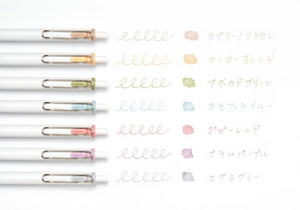 Uni-ball Gel Pen 0.38mm Fika colors