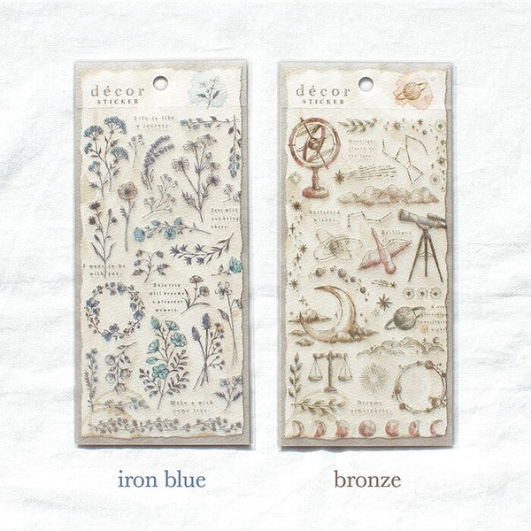 Mind Wave Decor Sticker: Iron Blue