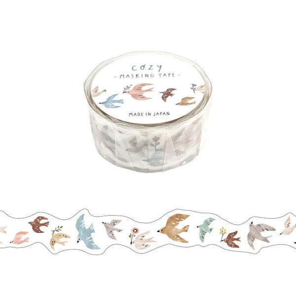 Mind Wave Cozy Series Die-Cut Washi Tape: Bird