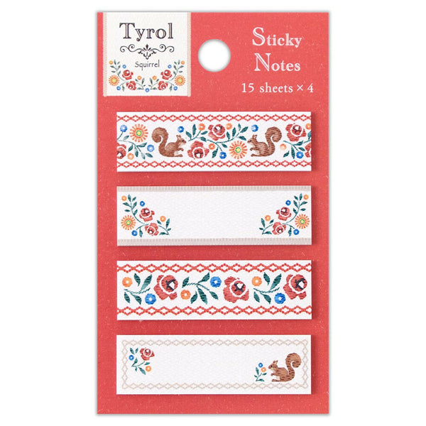 Tyrol Sticky Notes: Fusen Tirole Squar