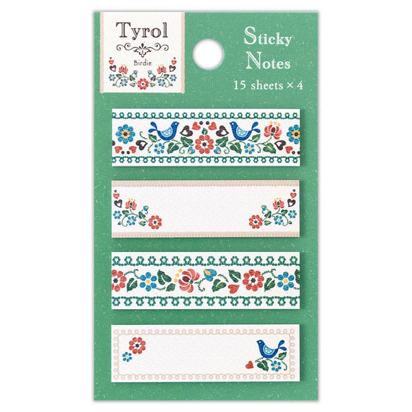 Tyrol Sticky Notes: Fusen Tirole Birdie