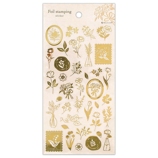 Foil Stamping Sticker: Plants