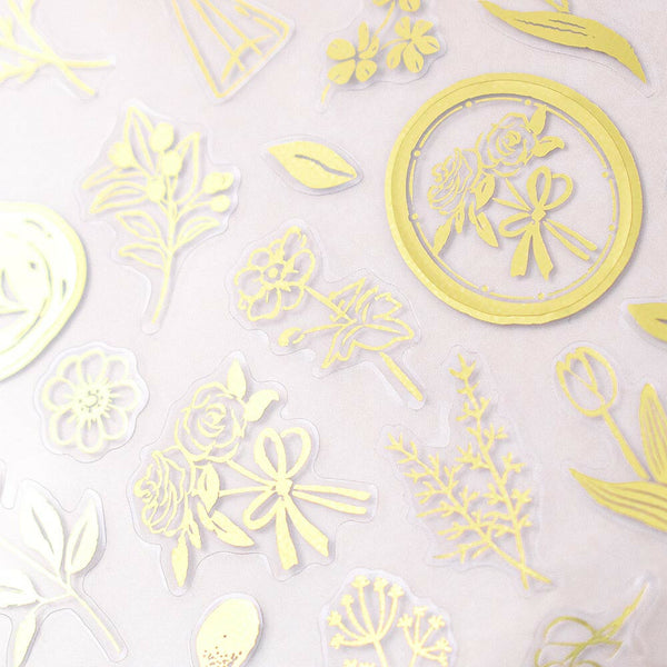 Foil Stamping Sticker: Plants