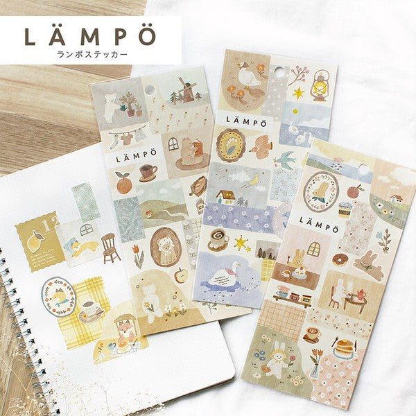 Mind Wave Lampo Sticker: Morning with a Bear