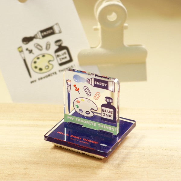 Sanby x eric Acrylic Stand Stamp: Palette