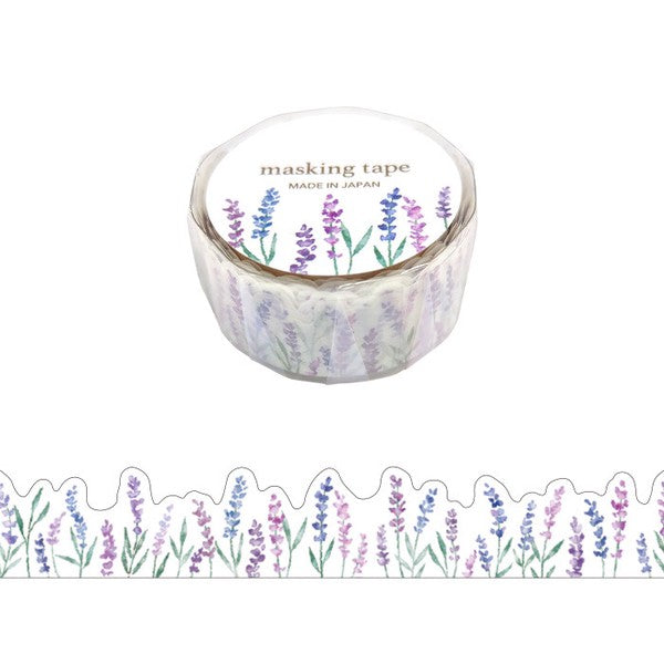 Mind Wave Palette Series Die-Cut Washi Tape: Lavender