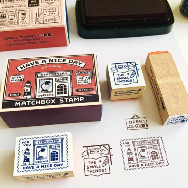 Sanby x eric Matchbox Stamp: Stationery Store