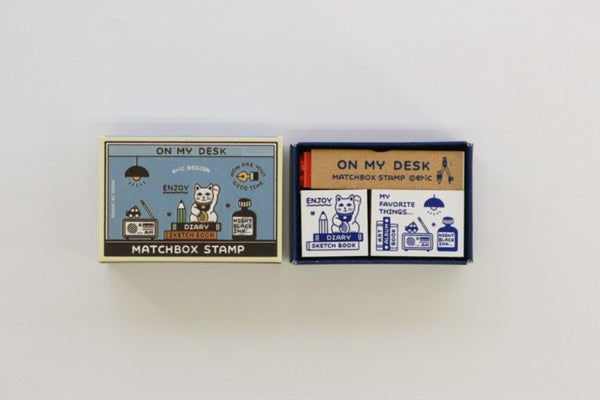 Sanby x eric Matchbox Stamp: On My Desk