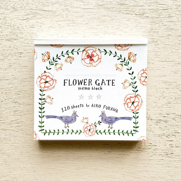 Cozyca x Aiko Fukawa Memo Block: Flower Gate