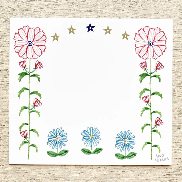 Cozyca x Aiko Fukawa Memo Block: Flower Gate