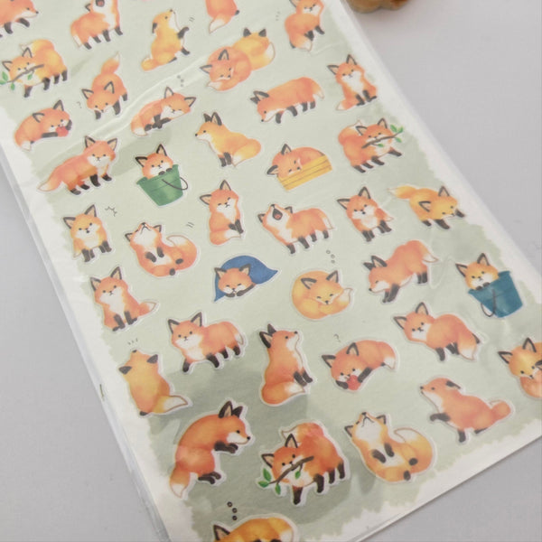 Mind Wave Mame-Mame Animal Sticker: Fox