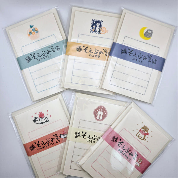 Furukawa Shiko Mini Letter Set: Cat Presents