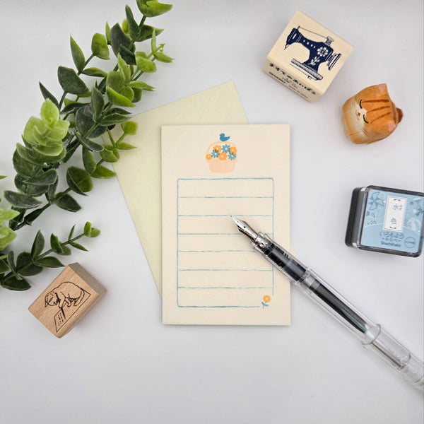 Furukawa Shiko Mini Letter Set: Bird