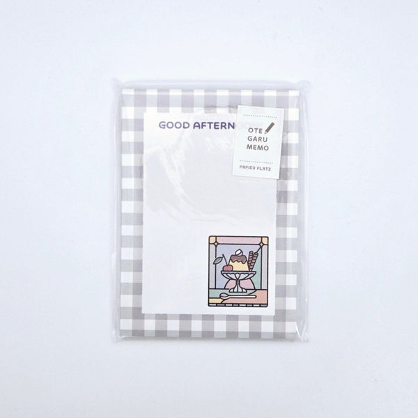 Papier Platz x eric Otegaru Memo Pad: Good Afternoon