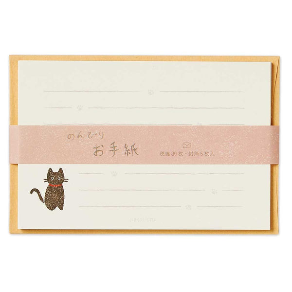 Nonbiri Letter Set: Black Cat