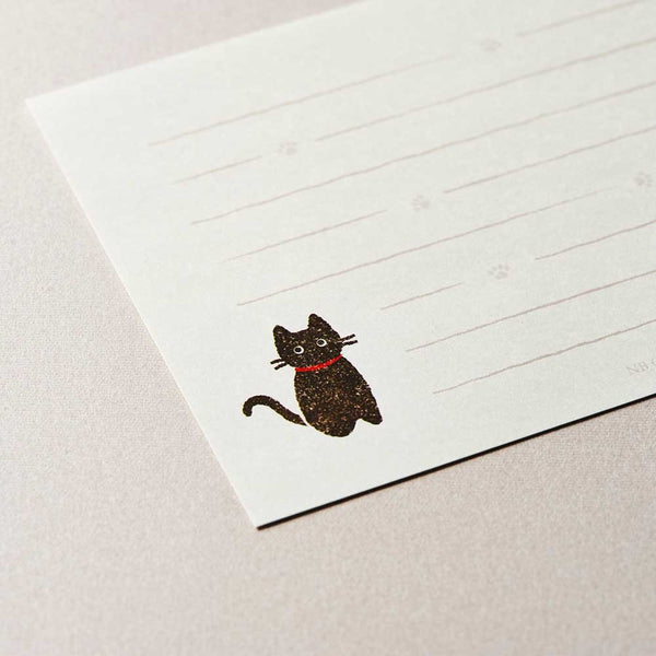 Nonbiri Letter Set: Black Cat