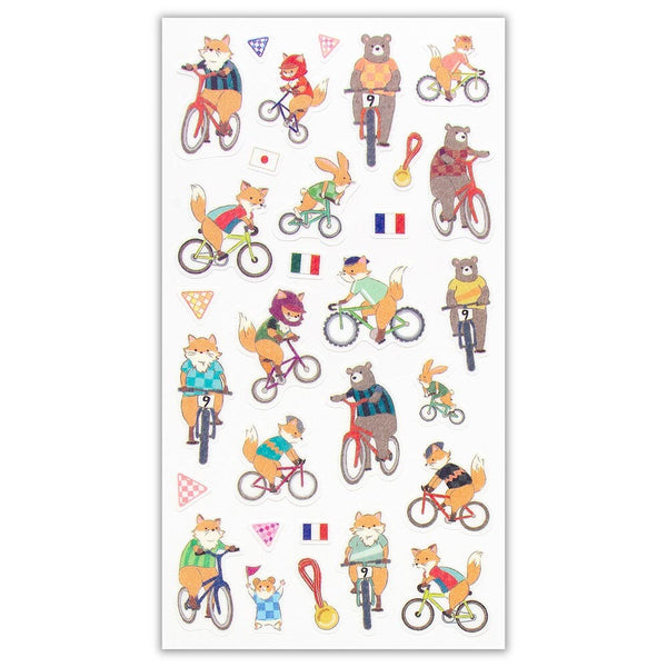 Sports Seal Sticker Cycling