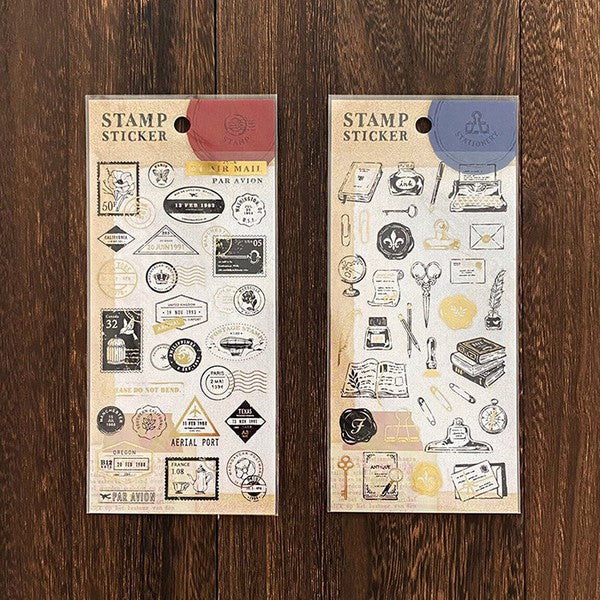 Mind Wave Stamp Sticker: Stationery