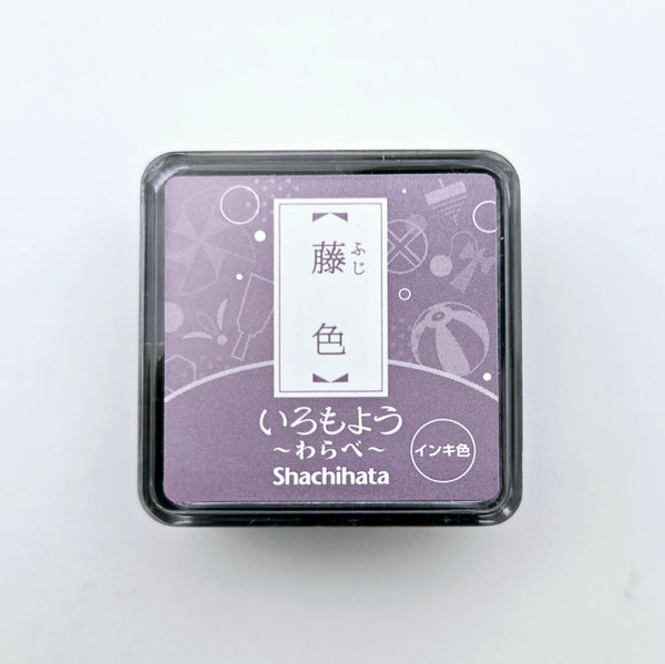 Shachihata Stamp Iromoyo Stamp Ink Warabe: Wisteria