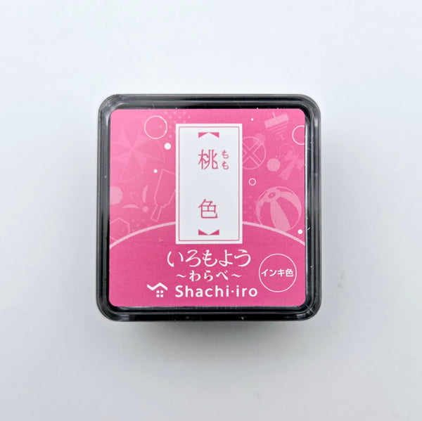 Shachihata Stamp Iromoyo Stamp Ink Warabe: Peach