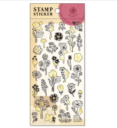 Mind Wave Stamp Sticker: Flower